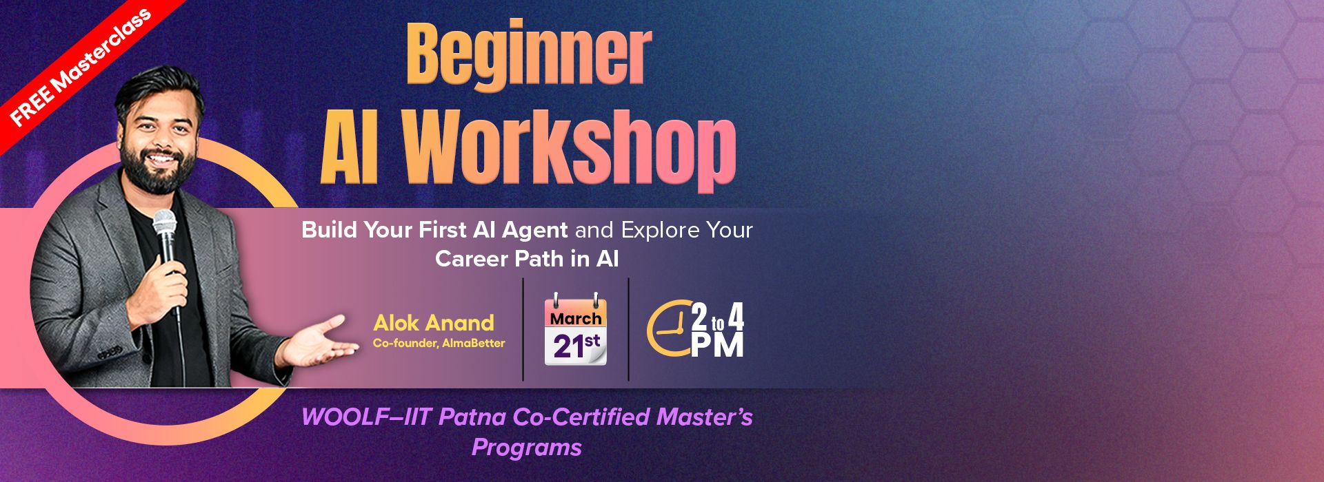 Beginner AI Workshop: Build Your First AI Agent & Explore Your AI Career Path